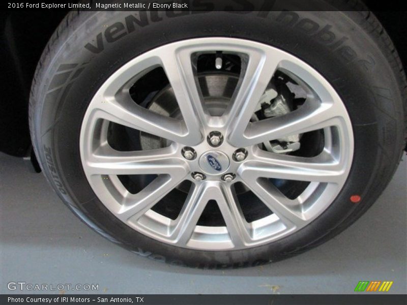 Magnetic Metallic / Ebony Black 2016 Ford Explorer Limited