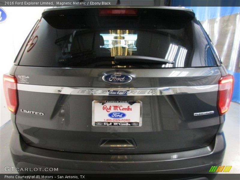 Magnetic Metallic / Ebony Black 2016 Ford Explorer Limited