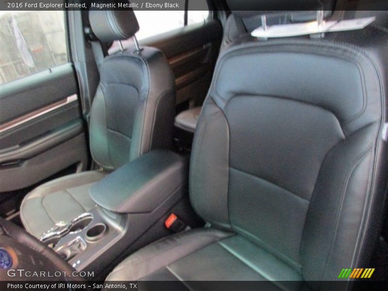 Magnetic Metallic / Ebony Black 2016 Ford Explorer Limited
