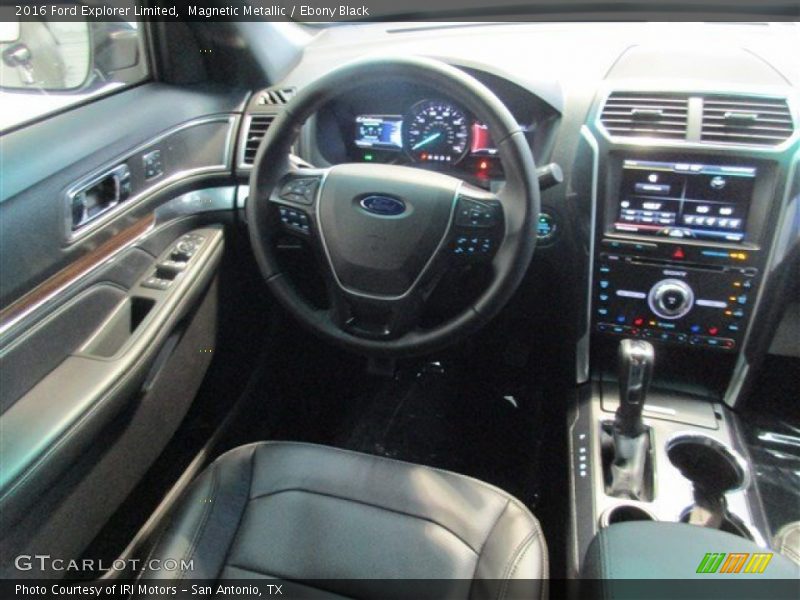 Magnetic Metallic / Ebony Black 2016 Ford Explorer Limited