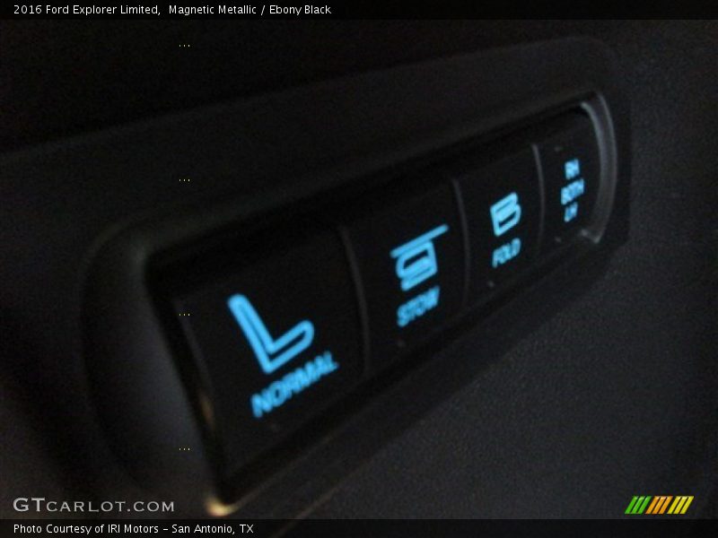 Magnetic Metallic / Ebony Black 2016 Ford Explorer Limited