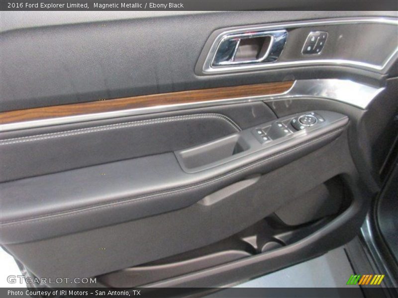 Magnetic Metallic / Ebony Black 2016 Ford Explorer Limited