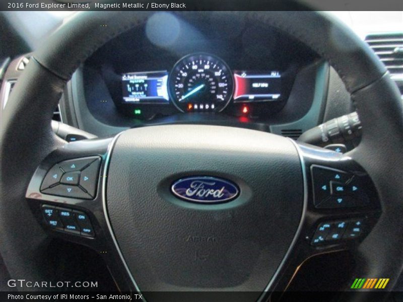 Magnetic Metallic / Ebony Black 2016 Ford Explorer Limited
