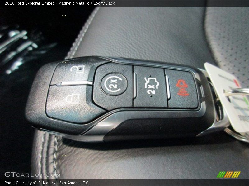 Magnetic Metallic / Ebony Black 2016 Ford Explorer Limited