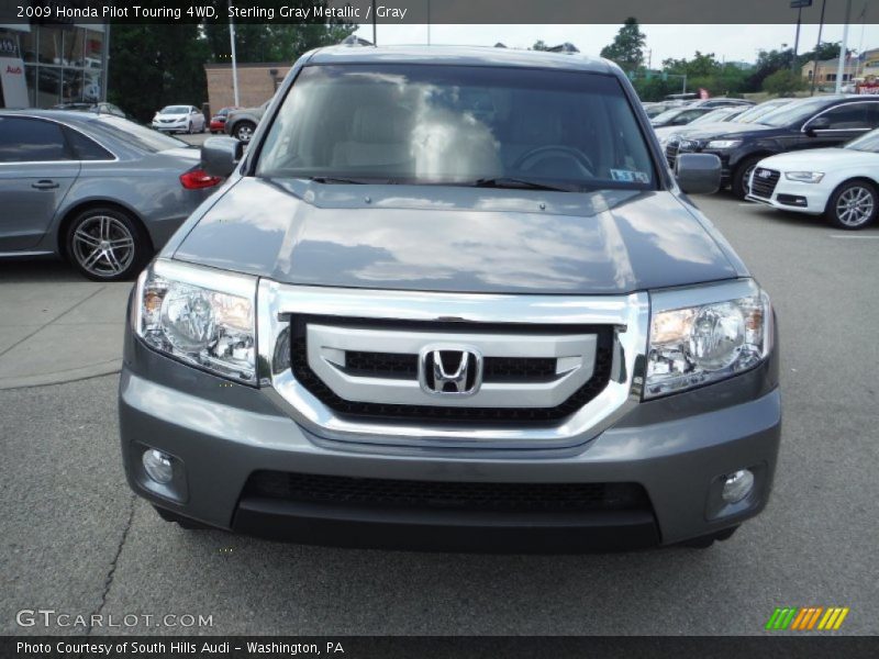 Sterling Gray Metallic / Gray 2009 Honda Pilot Touring 4WD
