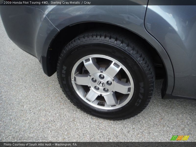 Sterling Gray Metallic / Gray 2009 Honda Pilot Touring 4WD