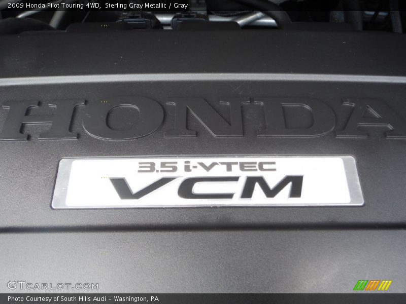 Sterling Gray Metallic / Gray 2009 Honda Pilot Touring 4WD