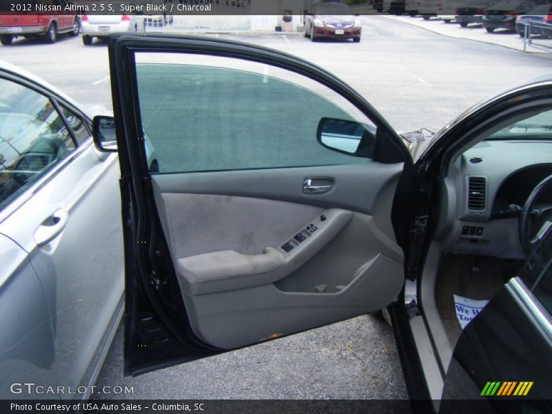 Super Black / Charcoal 2012 Nissan Altima 2.5 S