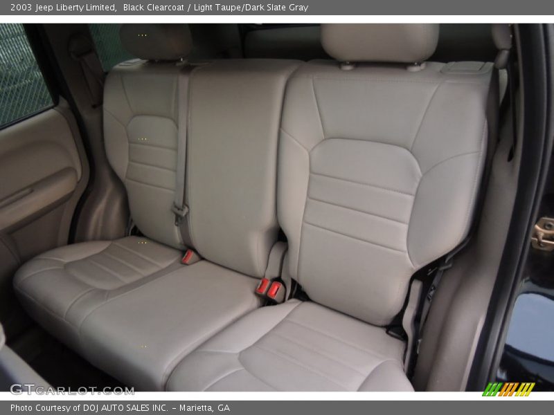 Black Clearcoat / Light Taupe/Dark Slate Gray 2003 Jeep Liberty Limited