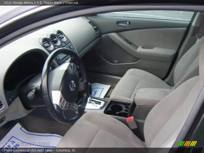 Super Black / Charcoal 2012 Nissan Altima 2.5 S