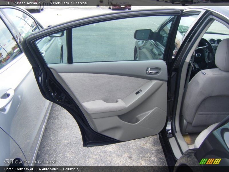 Super Black / Charcoal 2012 Nissan Altima 2.5 S