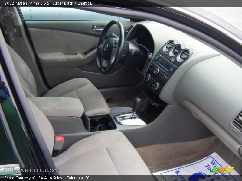 Super Black / Charcoal 2012 Nissan Altima 2.5 S