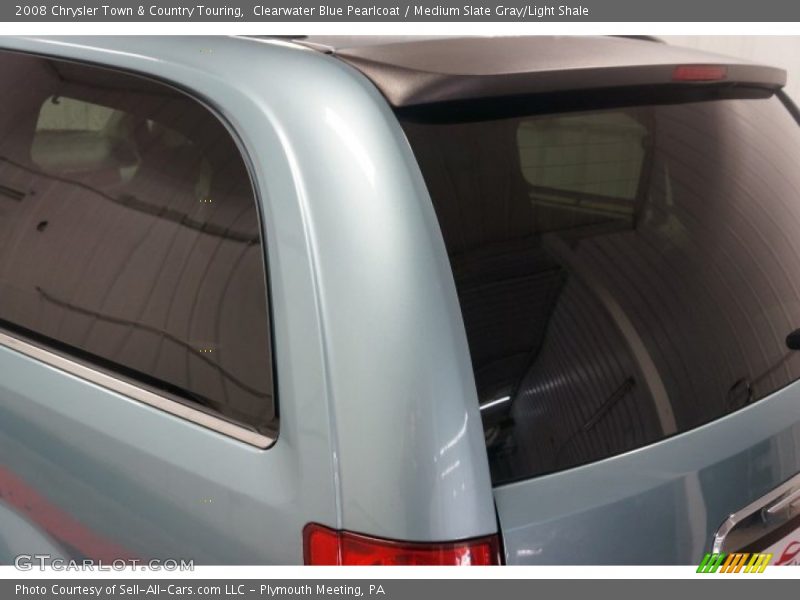 Clearwater Blue Pearlcoat / Medium Slate Gray/Light Shale 2008 Chrysler Town & Country Touring