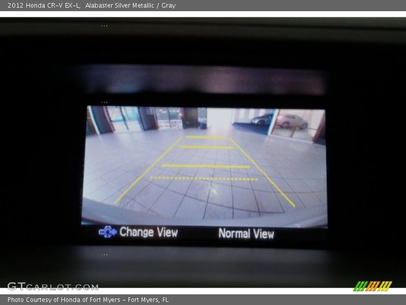 Alabaster Silver Metallic / Gray 2012 Honda CR-V EX-L