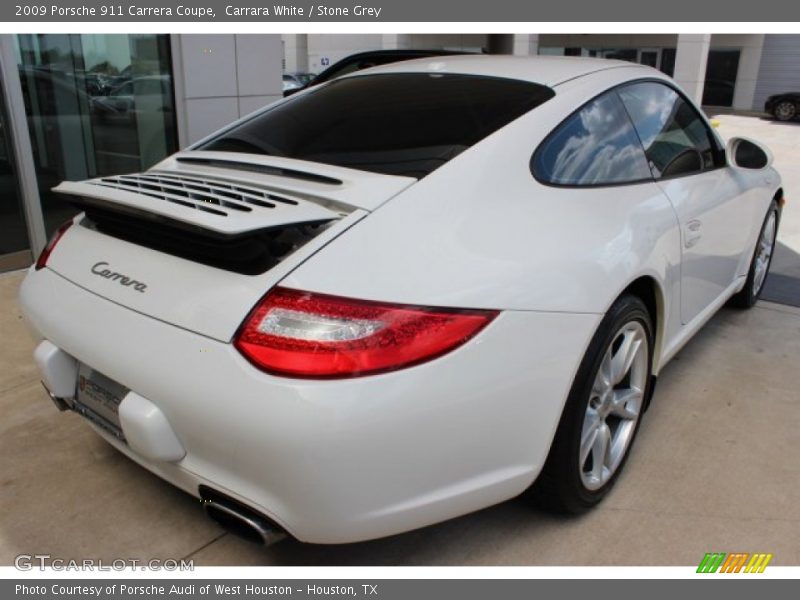 Carrara White / Stone Grey 2009 Porsche 911 Carrera Coupe