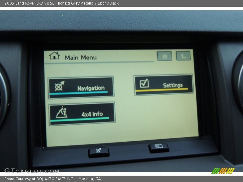 Bonatti Grey Metallic / Ebony Black 2005 Land Rover LR3 V8 SE
