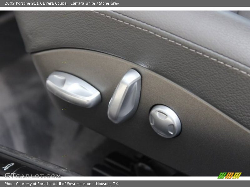 Carrara White / Stone Grey 2009 Porsche 911 Carrera Coupe