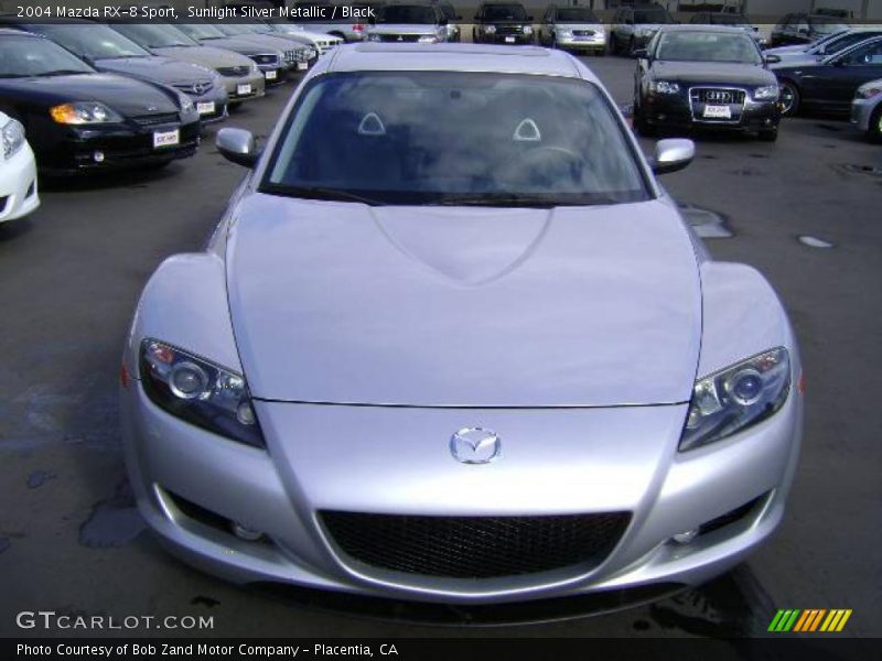 Sunlight Silver Metallic / Black 2004 Mazda RX-8 Sport
