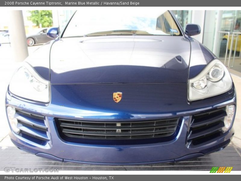 Marine Blue Metallic / Havanna/Sand Beige 2008 Porsche Cayenne Tiptronic