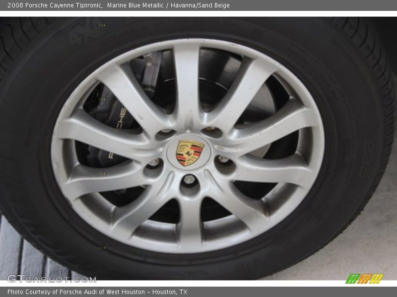 Marine Blue Metallic / Havanna/Sand Beige 2008 Porsche Cayenne Tiptronic