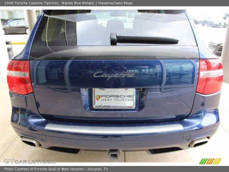 Marine Blue Metallic / Havanna/Sand Beige 2008 Porsche Cayenne Tiptronic