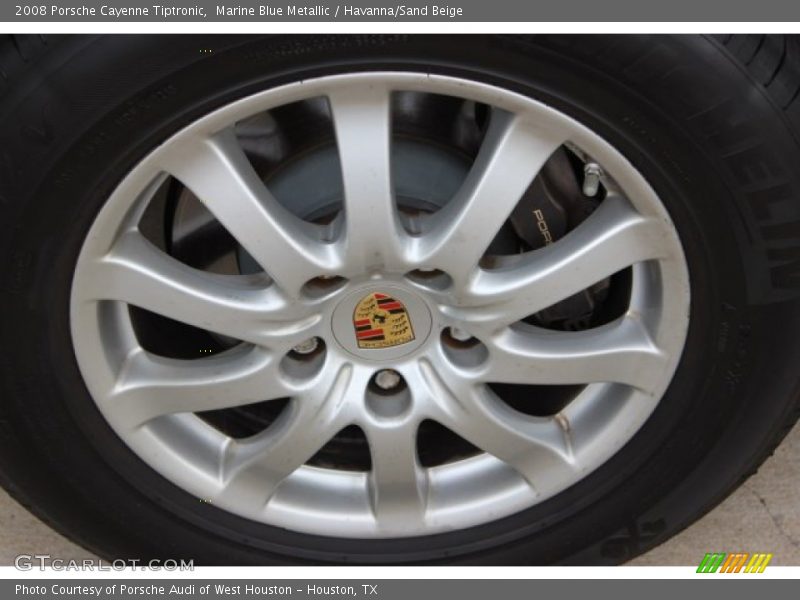 Marine Blue Metallic / Havanna/Sand Beige 2008 Porsche Cayenne Tiptronic