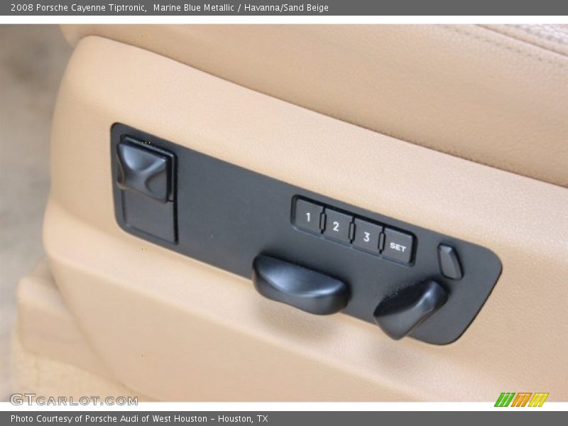Marine Blue Metallic / Havanna/Sand Beige 2008 Porsche Cayenne Tiptronic
