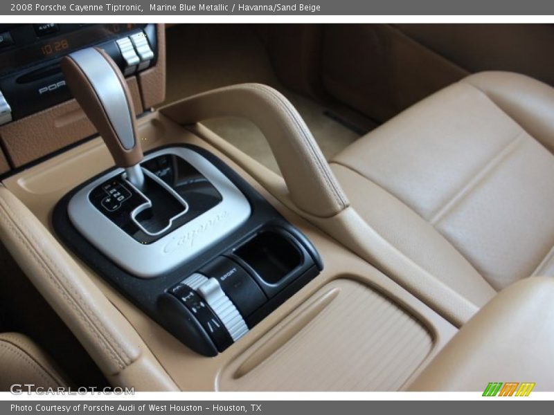 Marine Blue Metallic / Havanna/Sand Beige 2008 Porsche Cayenne Tiptronic