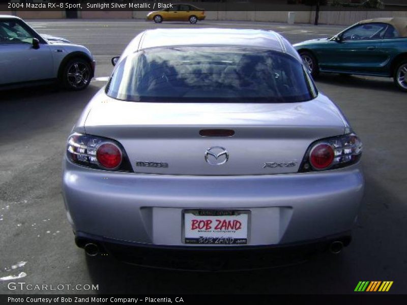 Sunlight Silver Metallic / Black 2004 Mazda RX-8 Sport