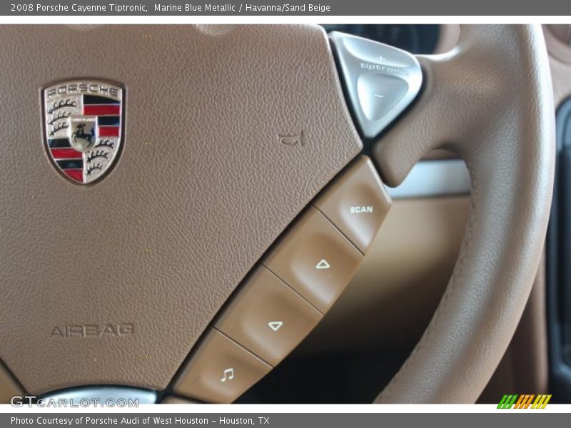 Marine Blue Metallic / Havanna/Sand Beige 2008 Porsche Cayenne Tiptronic