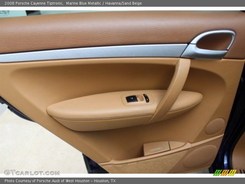 Marine Blue Metallic / Havanna/Sand Beige 2008 Porsche Cayenne Tiptronic