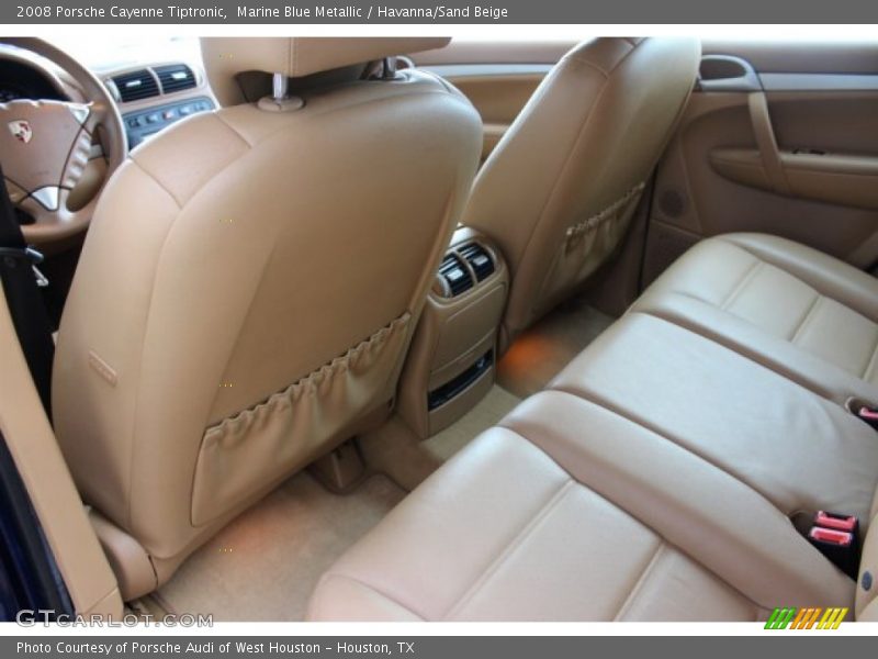 Marine Blue Metallic / Havanna/Sand Beige 2008 Porsche Cayenne Tiptronic