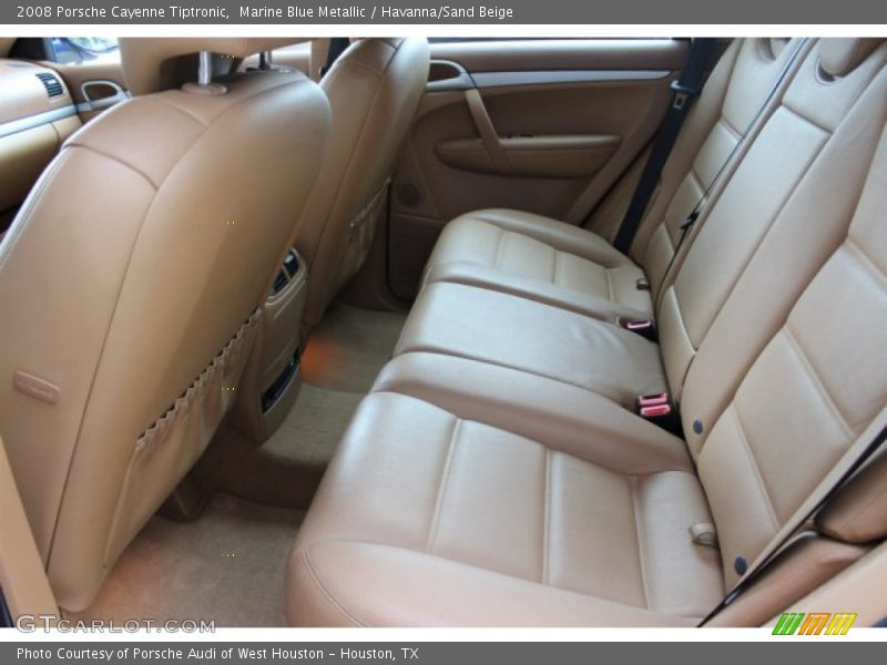 Marine Blue Metallic / Havanna/Sand Beige 2008 Porsche Cayenne Tiptronic