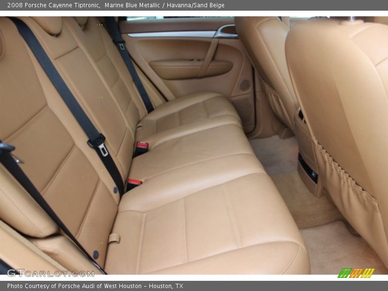 Marine Blue Metallic / Havanna/Sand Beige 2008 Porsche Cayenne Tiptronic