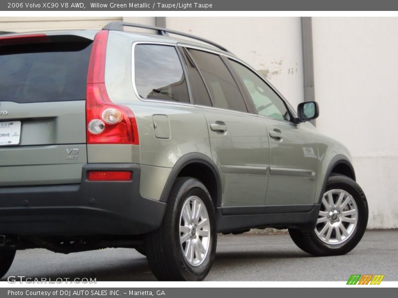 Willow Green Metallic / Taupe/Light Taupe 2006 Volvo XC90 V8 AWD