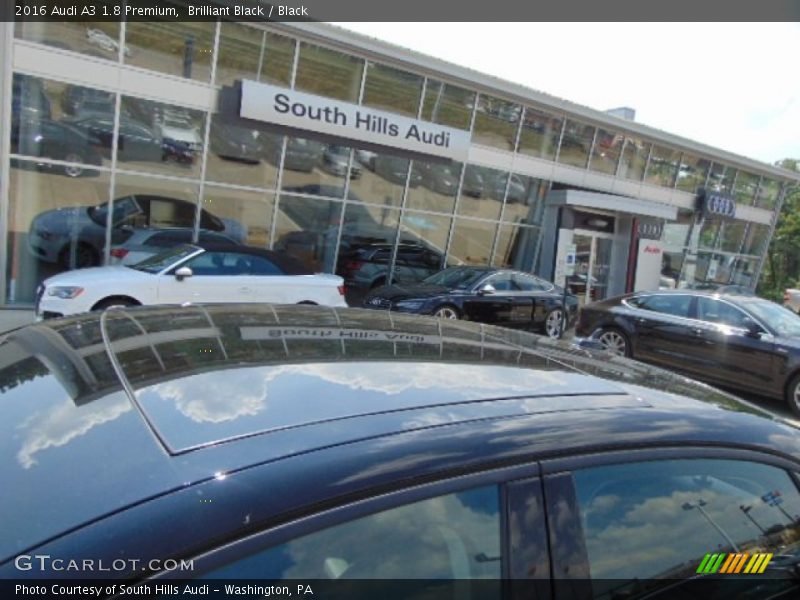Brilliant Black / Black 2016 Audi A3 1.8 Premium