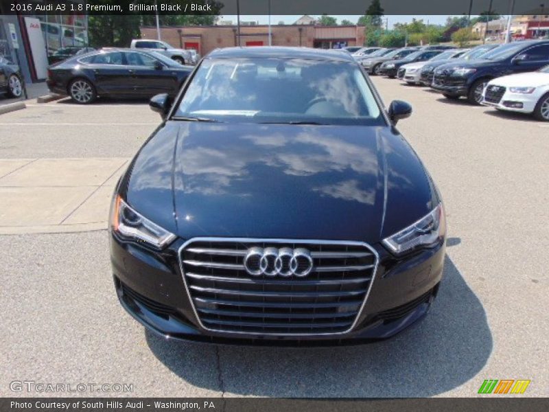 Brilliant Black / Black 2016 Audi A3 1.8 Premium