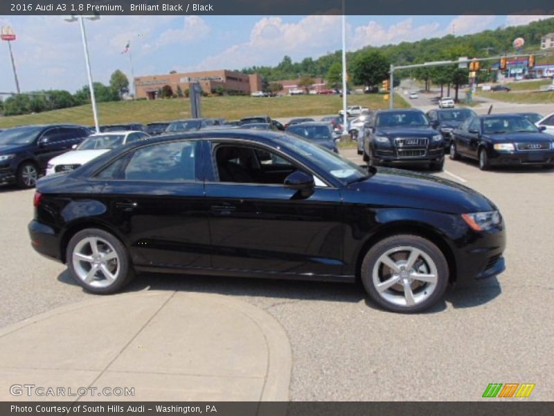 Brilliant Black / Black 2016 Audi A3 1.8 Premium