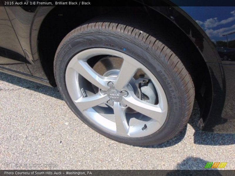Brilliant Black / Black 2016 Audi A3 1.8 Premium