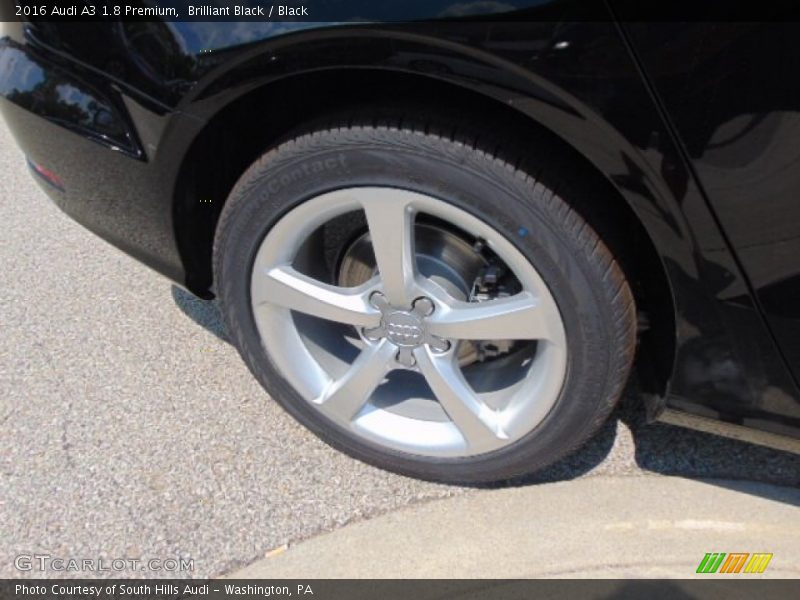 Brilliant Black / Black 2016 Audi A3 1.8 Premium