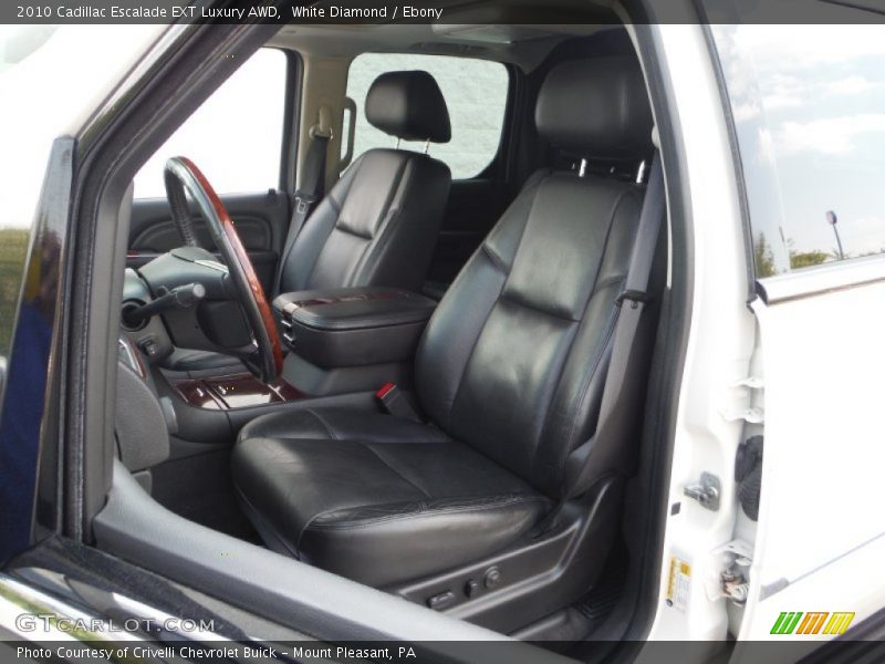 White Diamond / Ebony 2010 Cadillac Escalade EXT Luxury AWD