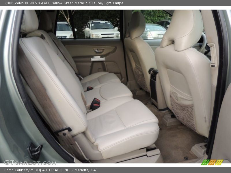 Willow Green Metallic / Taupe/Light Taupe 2006 Volvo XC90 V8 AWD