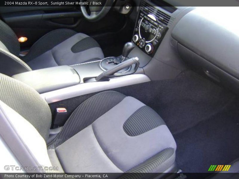 Sunlight Silver Metallic / Black 2004 Mazda RX-8 Sport