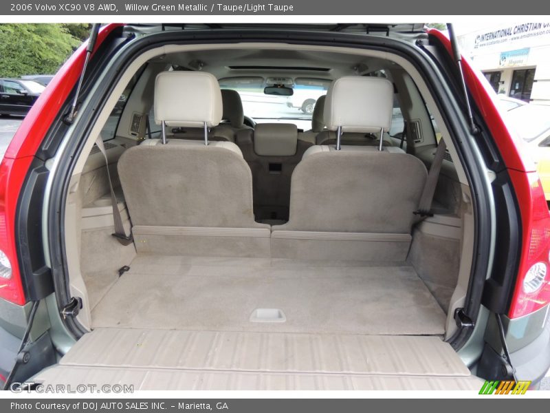 Willow Green Metallic / Taupe/Light Taupe 2006 Volvo XC90 V8 AWD