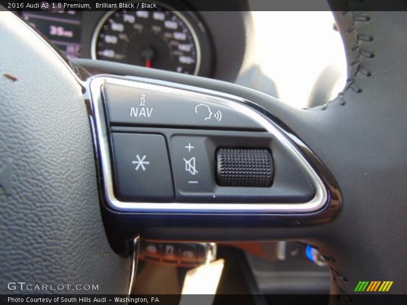 Brilliant Black / Black 2016 Audi A3 1.8 Premium