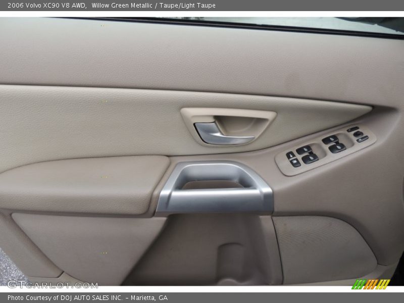Willow Green Metallic / Taupe/Light Taupe 2006 Volvo XC90 V8 AWD