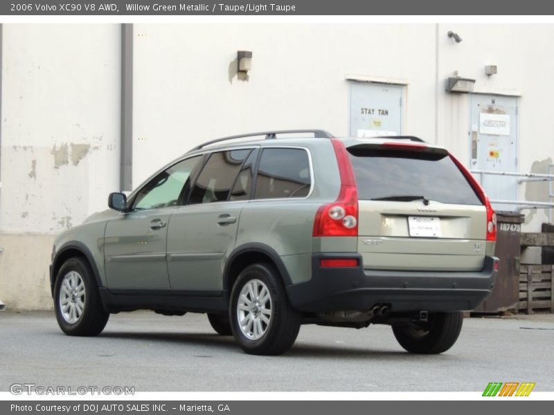 Willow Green Metallic / Taupe/Light Taupe 2006 Volvo XC90 V8 AWD