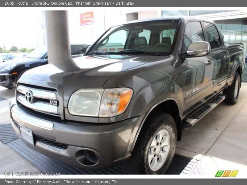 Phantom Gray Pearl / Dark Gray 2005 Toyota Tundra SR5 Double Cab