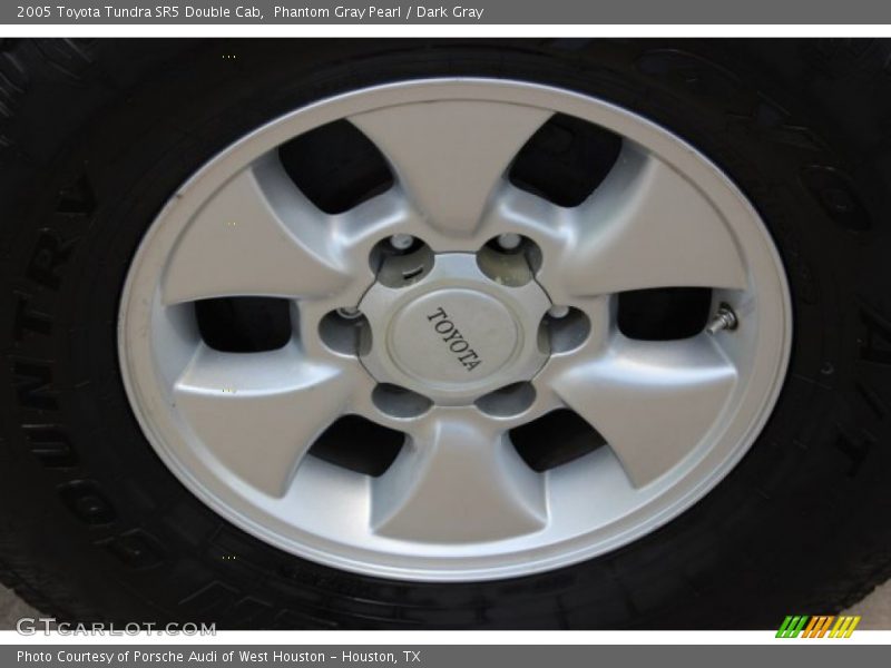 Phantom Gray Pearl / Dark Gray 2005 Toyota Tundra SR5 Double Cab