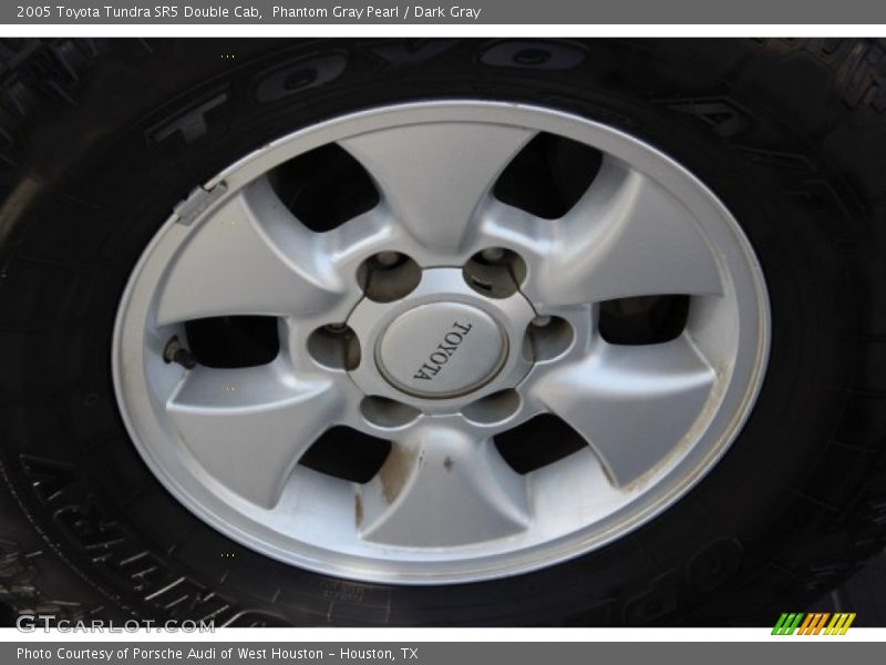 Phantom Gray Pearl / Dark Gray 2005 Toyota Tundra SR5 Double Cab